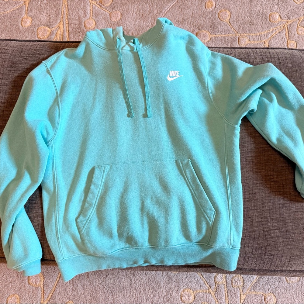 Nike Turquoise Pullover Hoodie